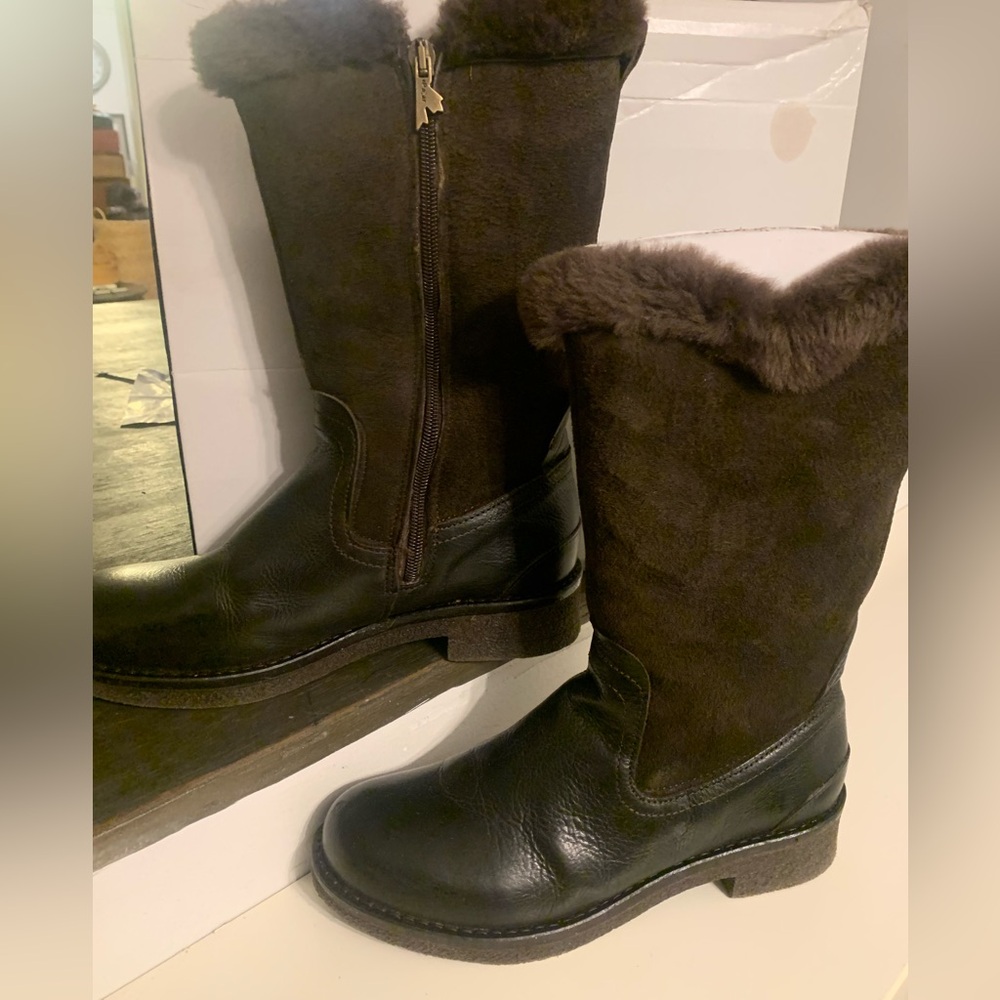 Pajar women’s fur lined boots size 6.5